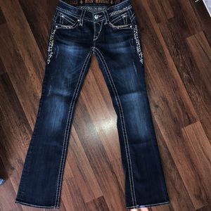 Rock Revival bootcut jeans size 28; inseam 32”